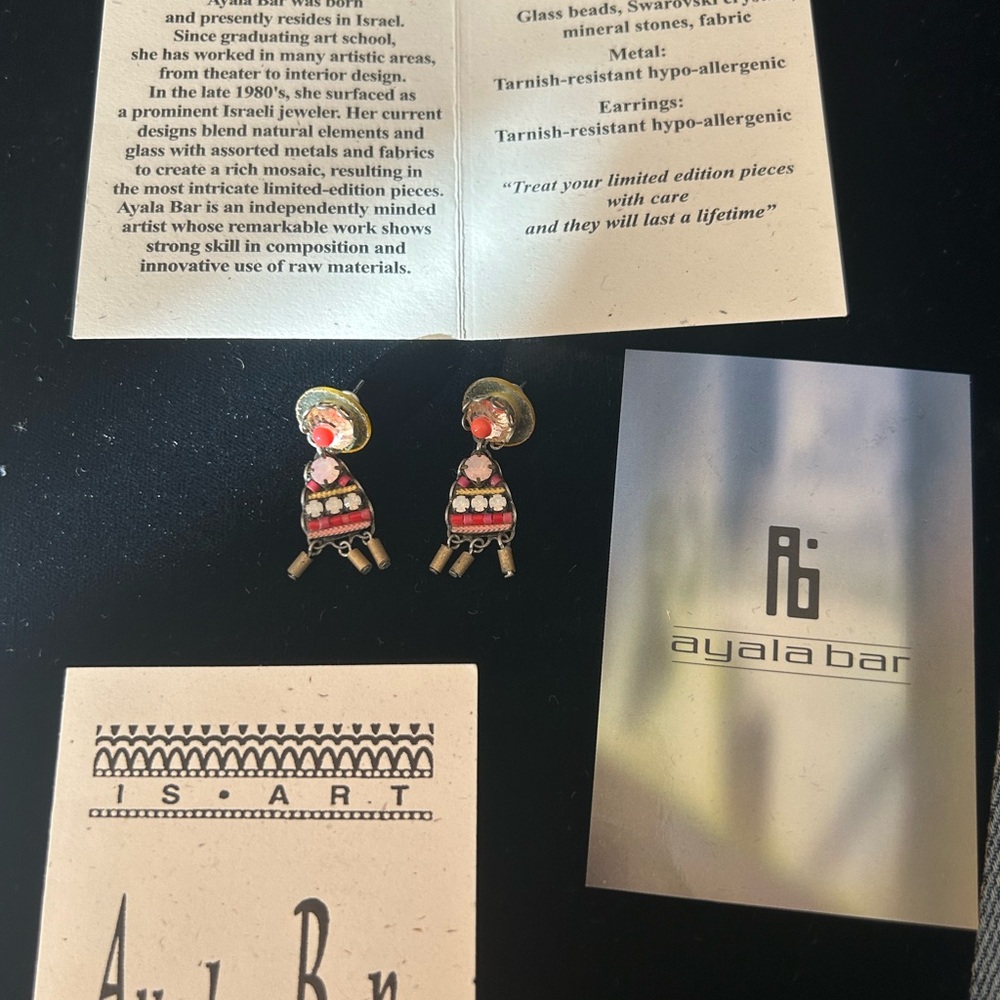 Ayala Bar Artistic Earrings